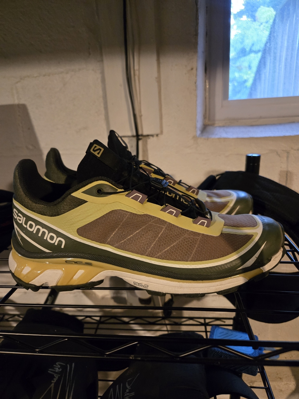 Salomon XT6-FT Kelp Men's Green & Brown Trail Running Shoes